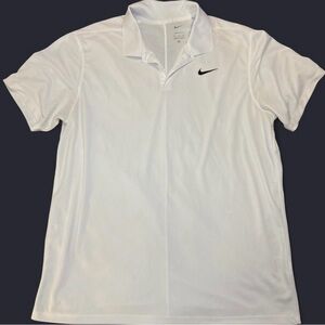 Nike Men's Classic White Polo Shirt